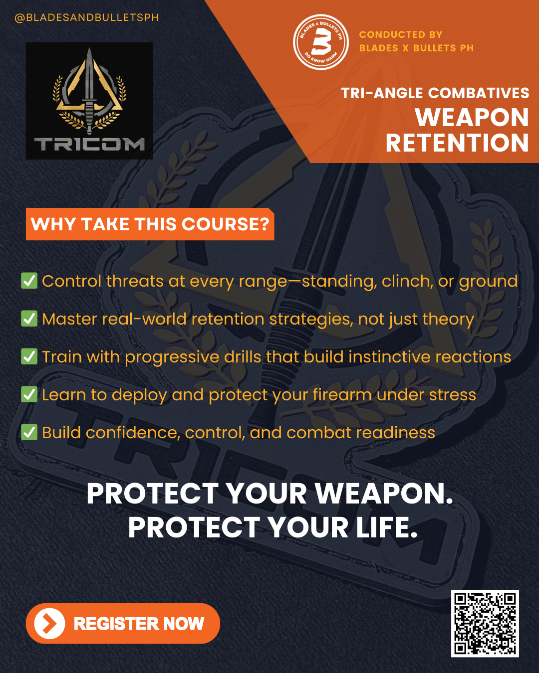 TRICOM: Weapon Retention Course