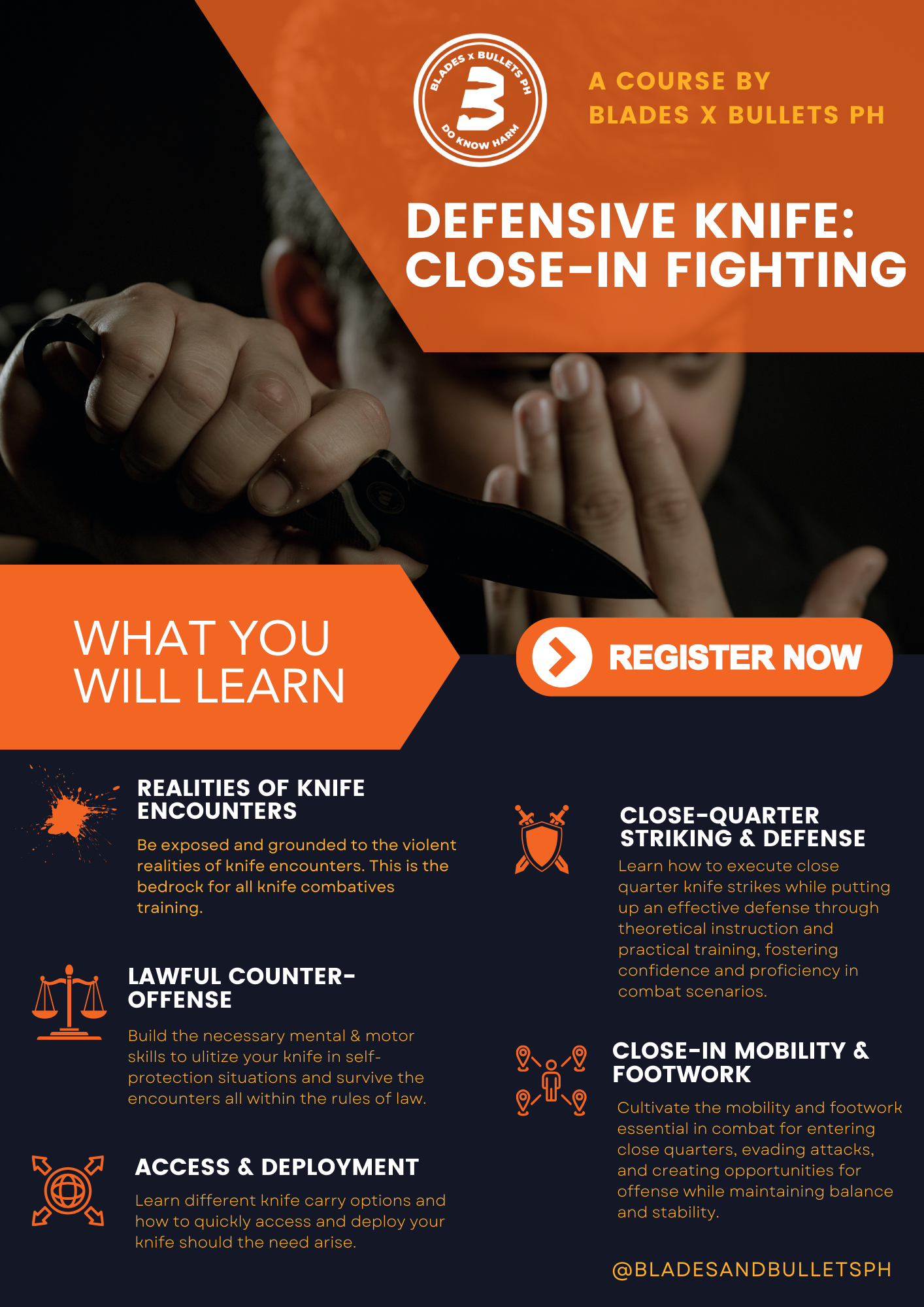 Defensive Knife Courses