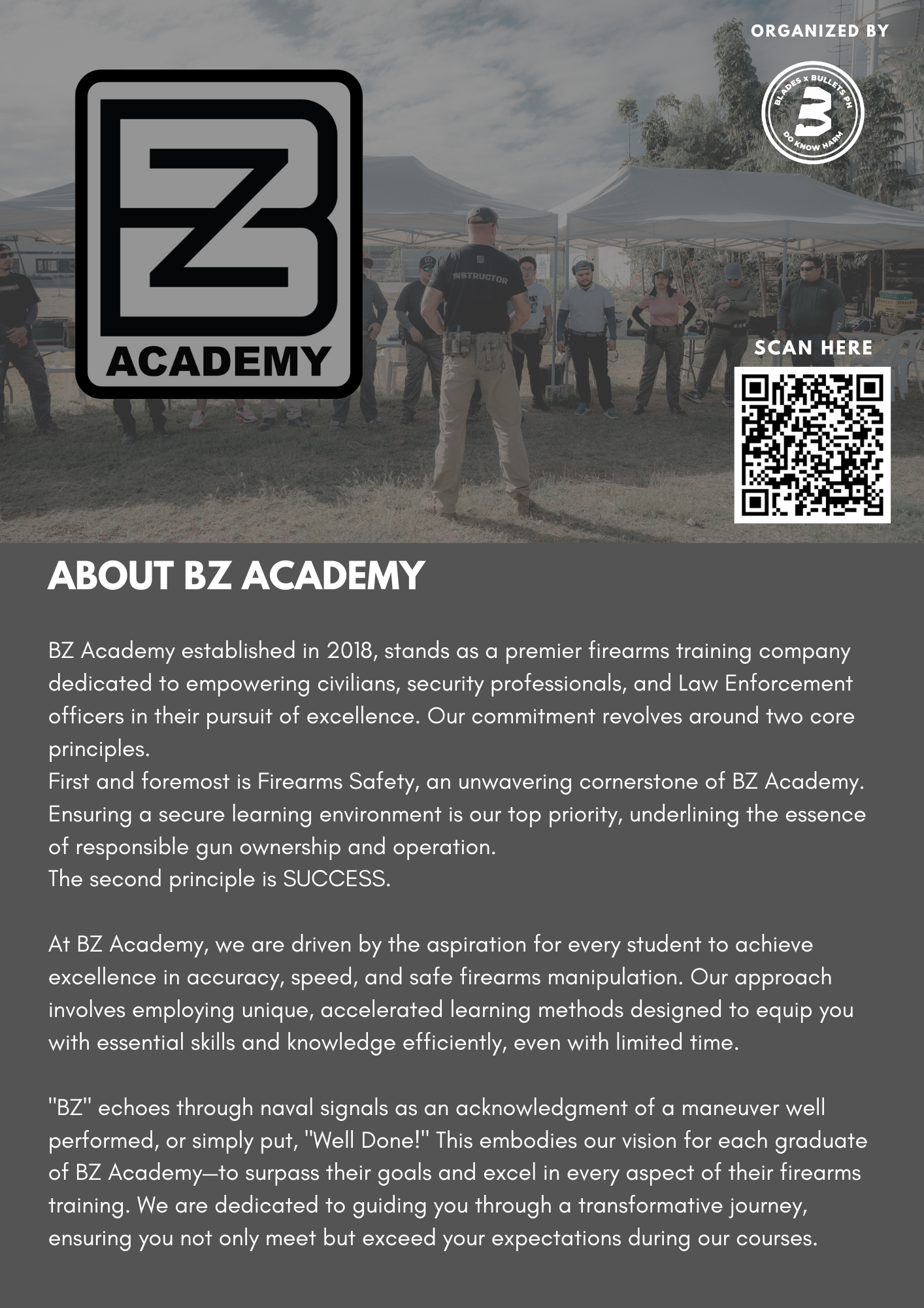 BZ ACADEMY PRACTICAL PISTOL - September 7 & September 8, 2024