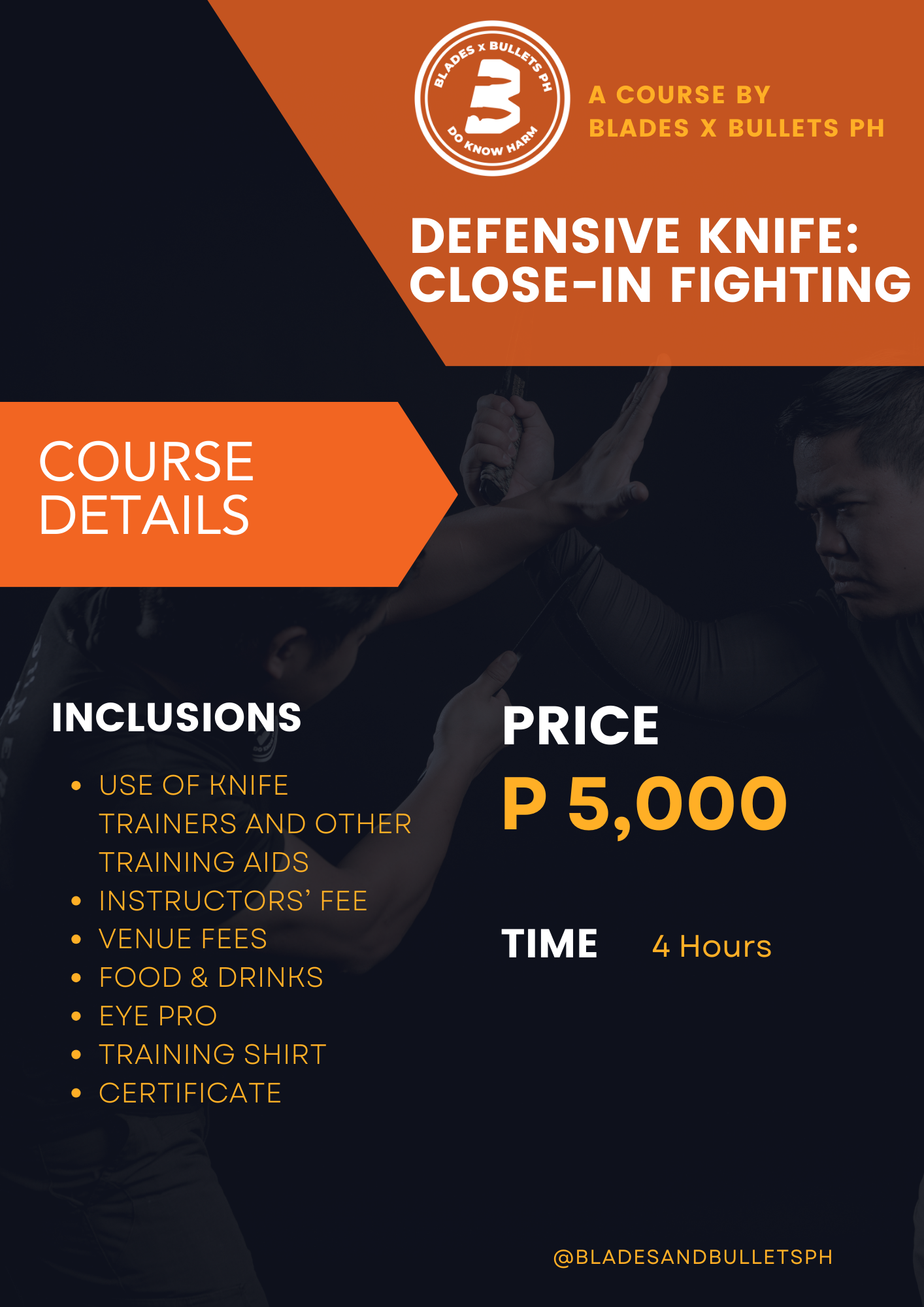 Defensive Knife Courses