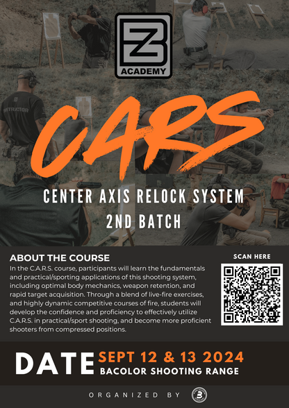 BZ ACADEMY CENTER AXIS RELOCK (2nd Batch) - September 12 & September 13, 2024