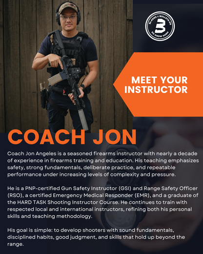 PRIMER — Flash Course | Bleeding Control + Introduction to Handgun Fundamentals